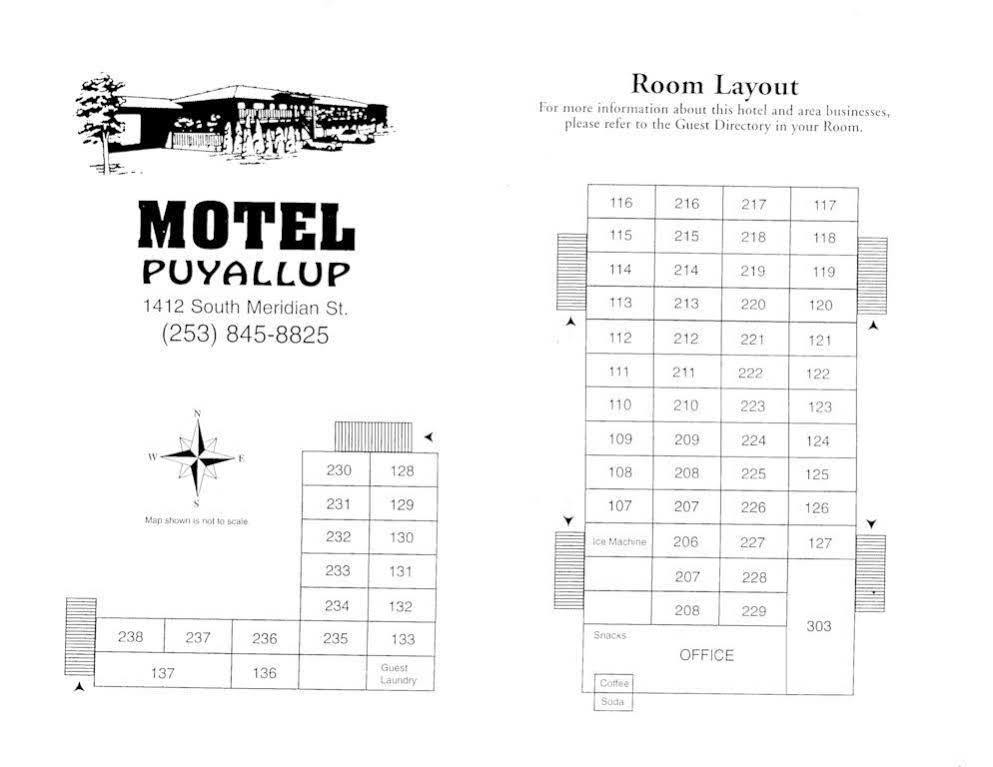 Motel Puyallup Zewnętrze zdjęcie